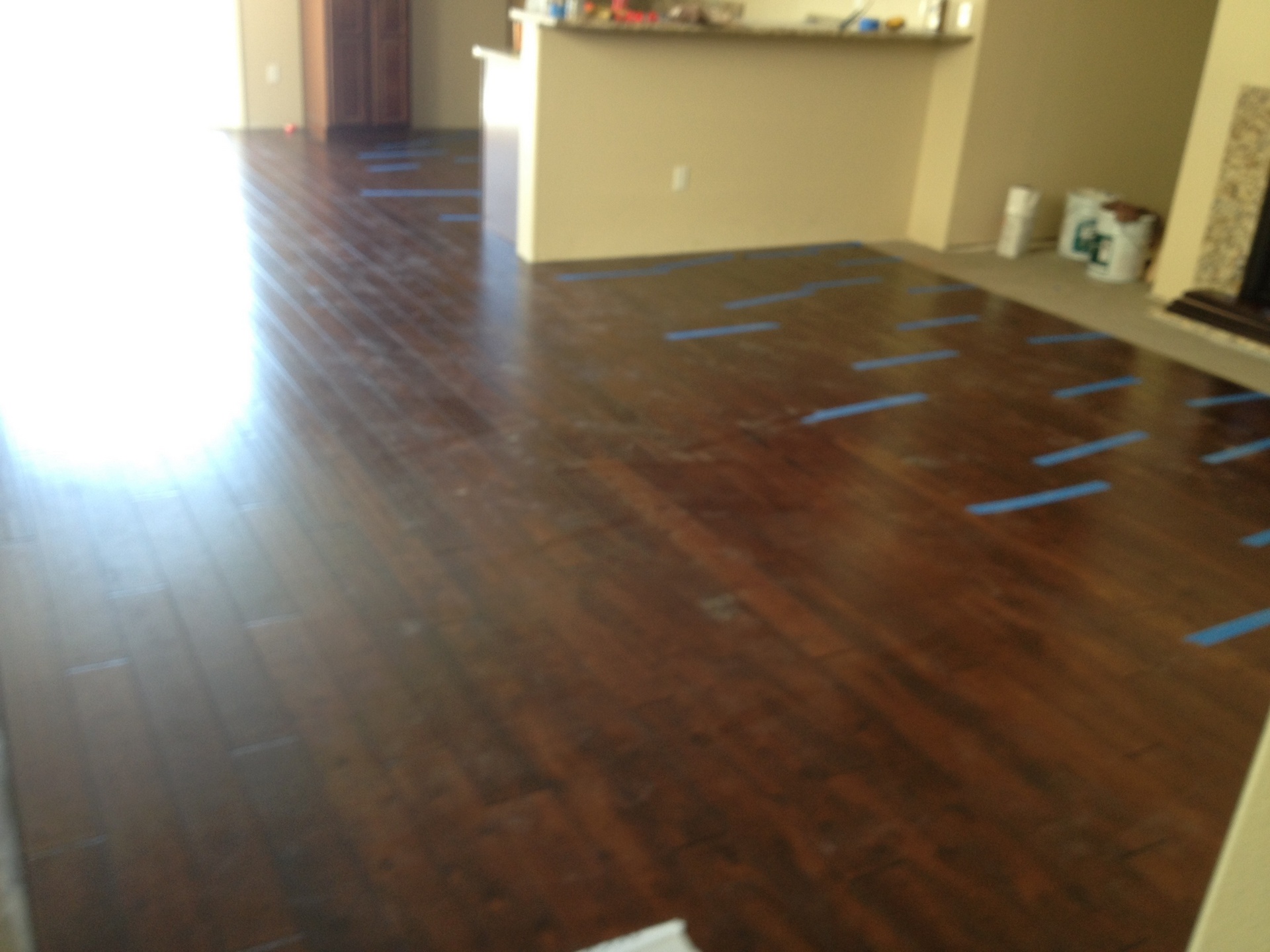 Hardwood flooring