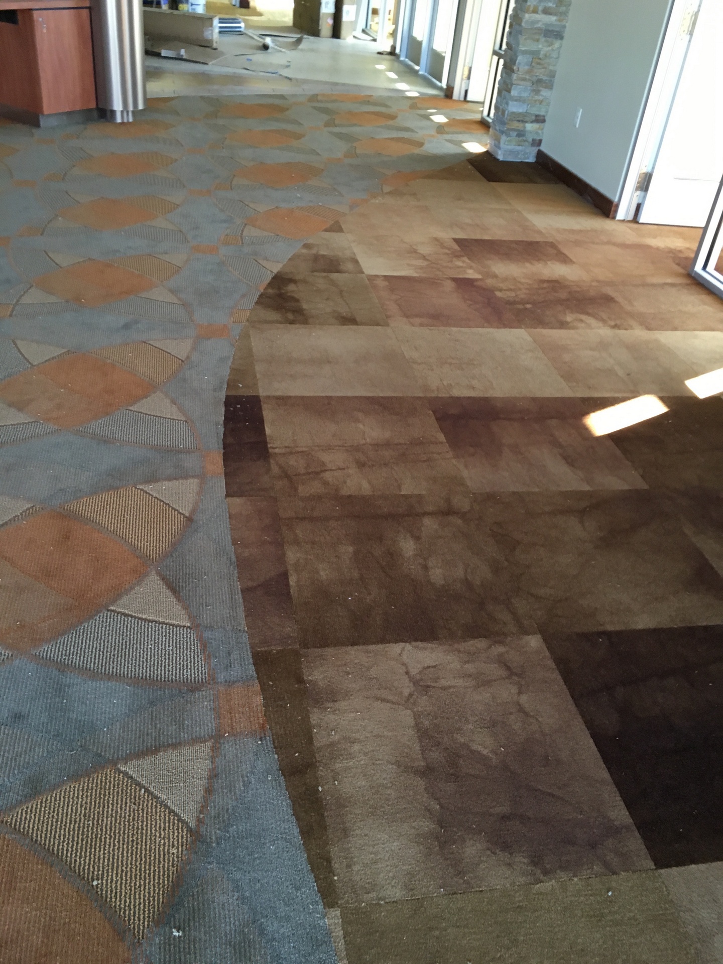 VCT tile installation
